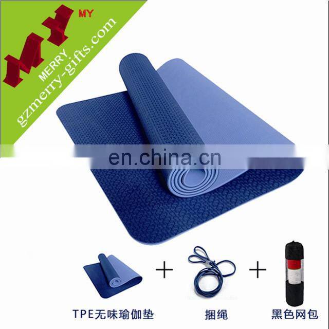 Chinese supplier tasteless wholesale yoga mat / eco friendly yoga mat