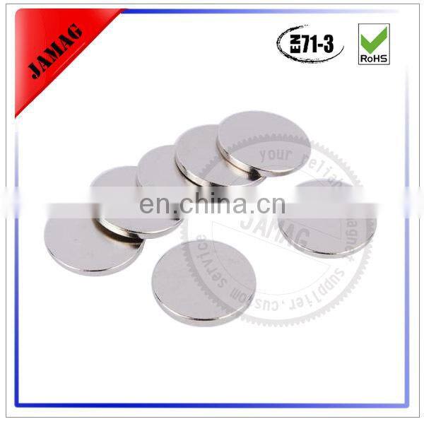 Competitive price china mmm 100 mmm n52 neodymium cylinder magnet generators from china