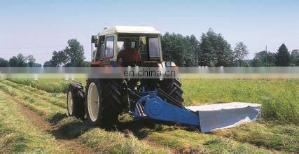 High efficiency tractor mounting rotary disc mower