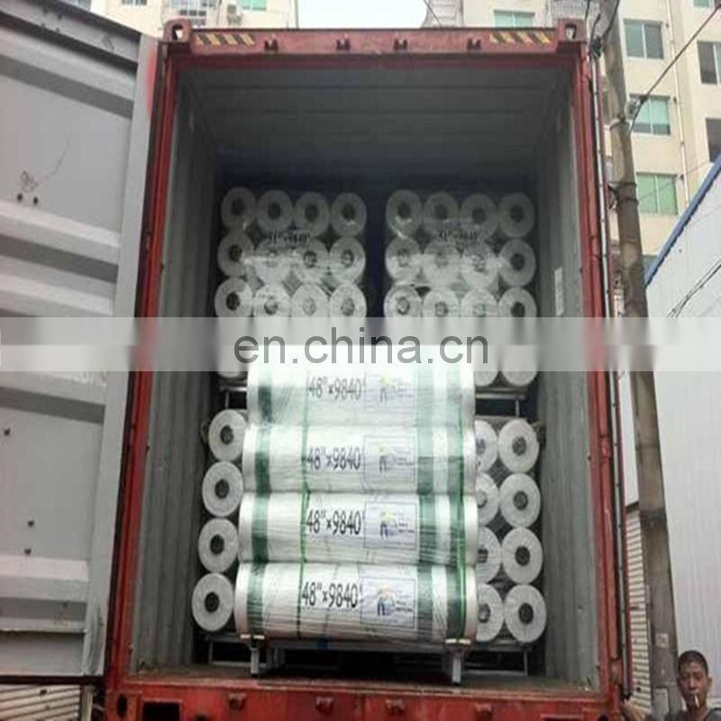 Plastic Pallet Net Wrap With UV Stability and No Stretch