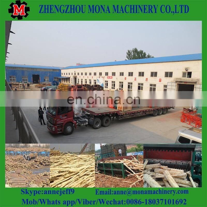 Vertical type wood debarking machine wood logs debarker machine