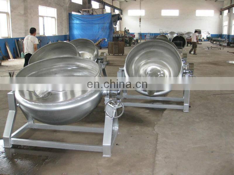 New design jacketed pan for cooking thick liquid,sauce/pasta cooking machine/jacketed pan/electric tilting pan