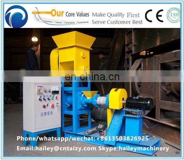 Good price floating fish extruder machine/sinking fish feed pellet press