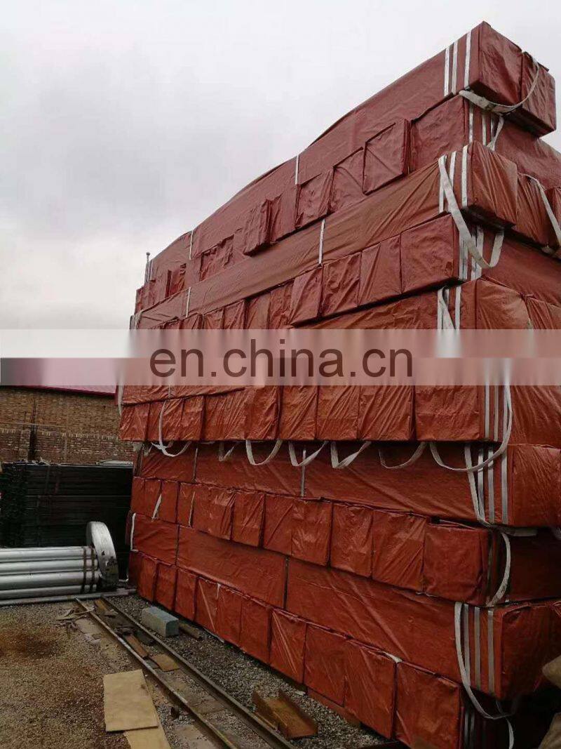 erw pre galvanized conduit welded round steel pipe