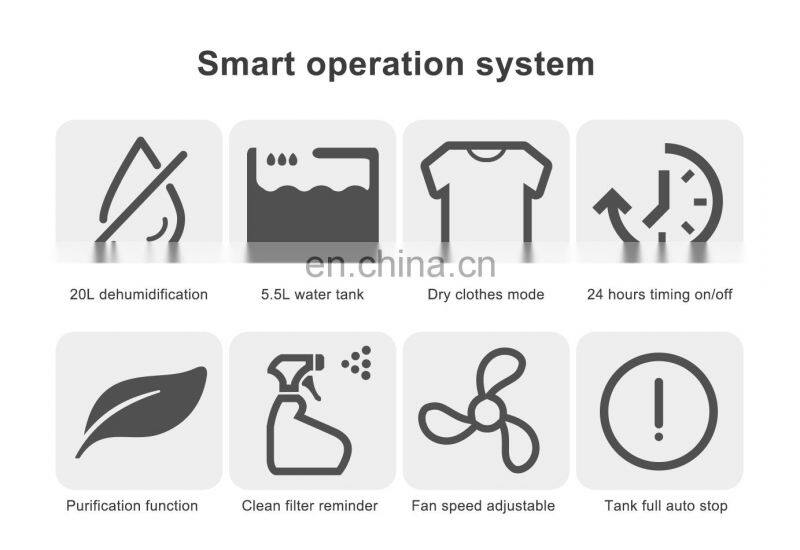 New mini portable commercial air dehumidifier for 12L sales