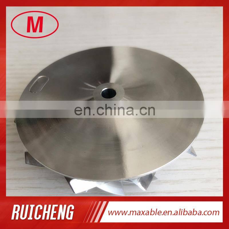 GTX3076 11+0 blades 58.00/76.13mm bore 5.99 performance turbo billet/milling/aluminum 2618 compressor wheel
