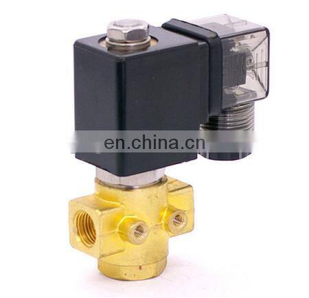 FKM sealed brass zinc water solenoid valve