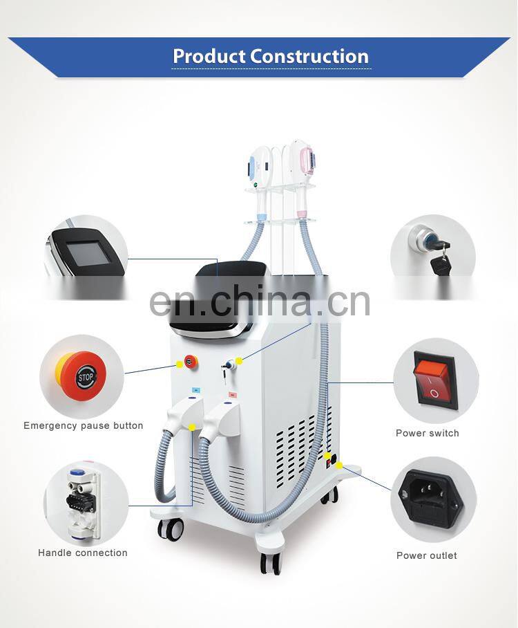 360 magneto-optical beauty equipment IPL epilator hair removal laser