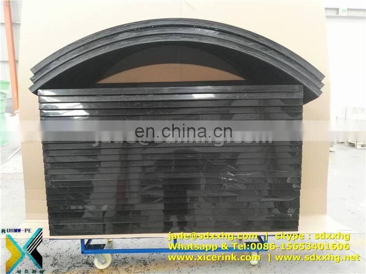 plastic floorball rink/barrier/board/panel/ice rink product