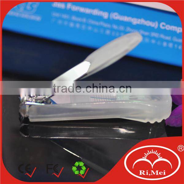 hot sell souvenir carbon steel nail clipper with key holder