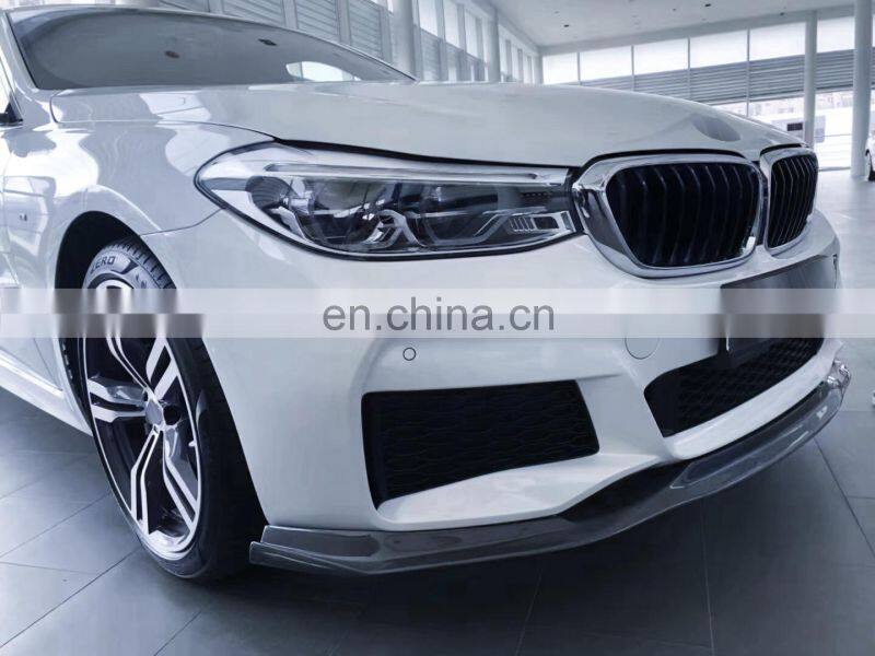 For BMW 6 Series GT Carbon Fiber Front Lip Back Lip and Tail Wing rear spoiler