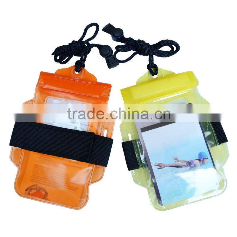 For swimming cute plastic mobile phone waterproof hot sale bag for iphone 4/4s
