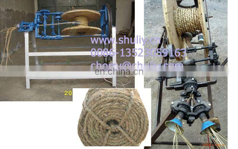 straw rope knitting/weaving/braiding/interlacing machine