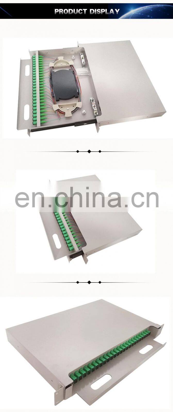 19 inch Network Cabinet Mount Type 12 Core ODF Terminal box Patch Panel