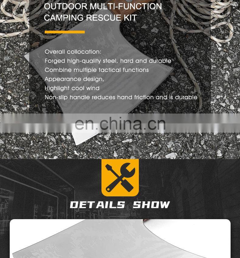 Outdoor Multi Functional Camping Hammer Axe Handle Solid Wood Material Ice Axe And Kitchen axe China