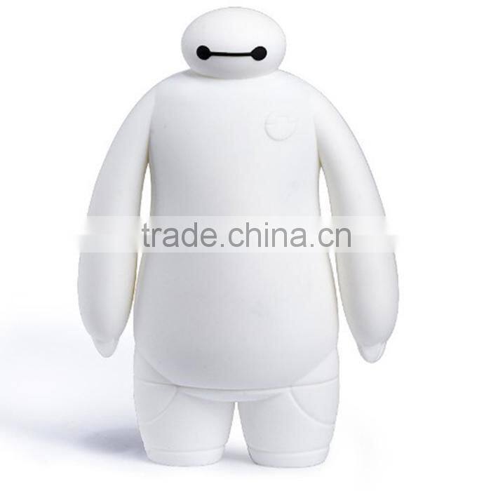 Big heros bay max portable charger 5200mah promotion gift power bank