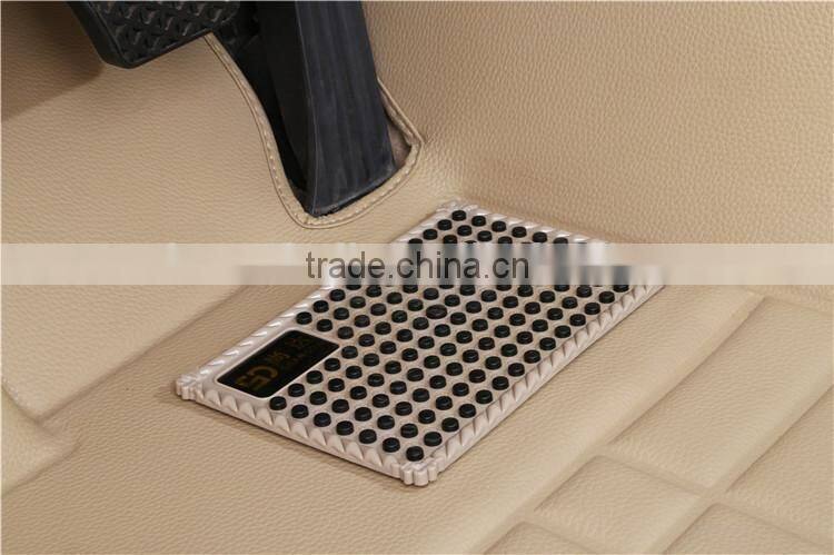 car leather PVC car mat 3D car mat for car carpet jz014