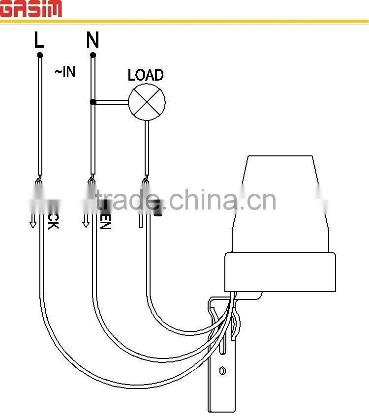 2015 New hot sensor day night light switch