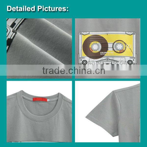 Custom Silk Screen Printing T-Shirts Design For Men Wholesale Mens Apparel Trendy Clothing