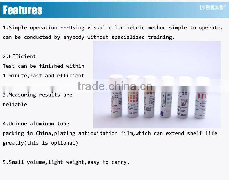 sulphate test strips from Hangzhou LOHAND