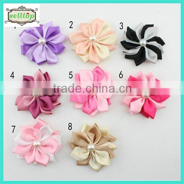 Cheaper hot sale 9cm ribbon flower machine
