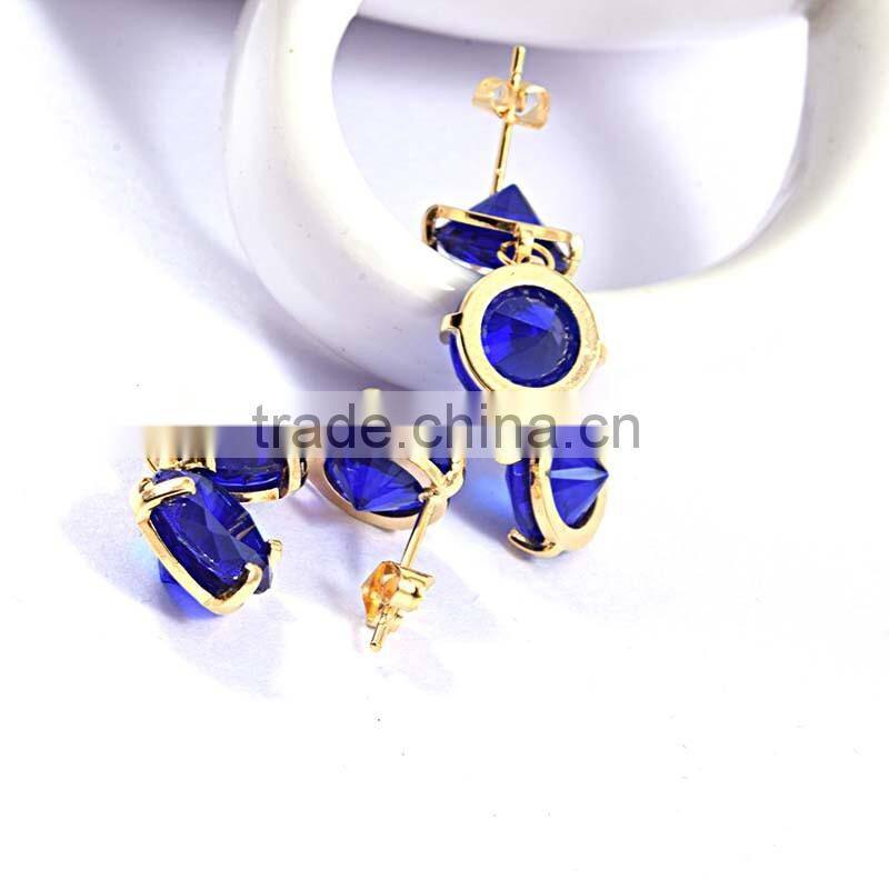 2016 trending products 2 gram gold beautiful designed earrings jewelry fashion earrings