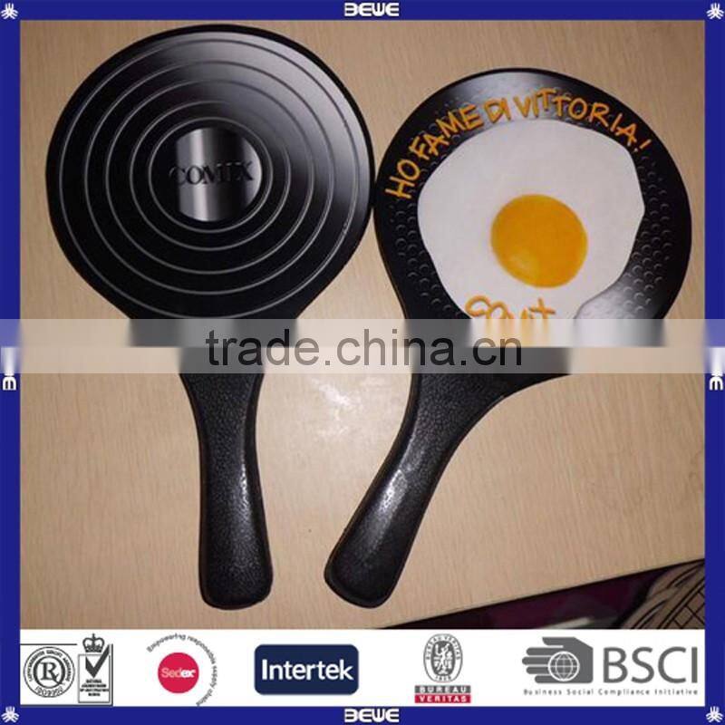 Cheap Colorful Customized Wood Beach Racket