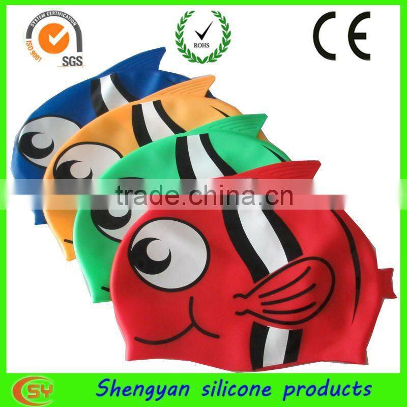 Designer fun olympic swim cap