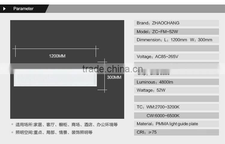 Beautiful work lamp 1200*300mm flexible led display panels