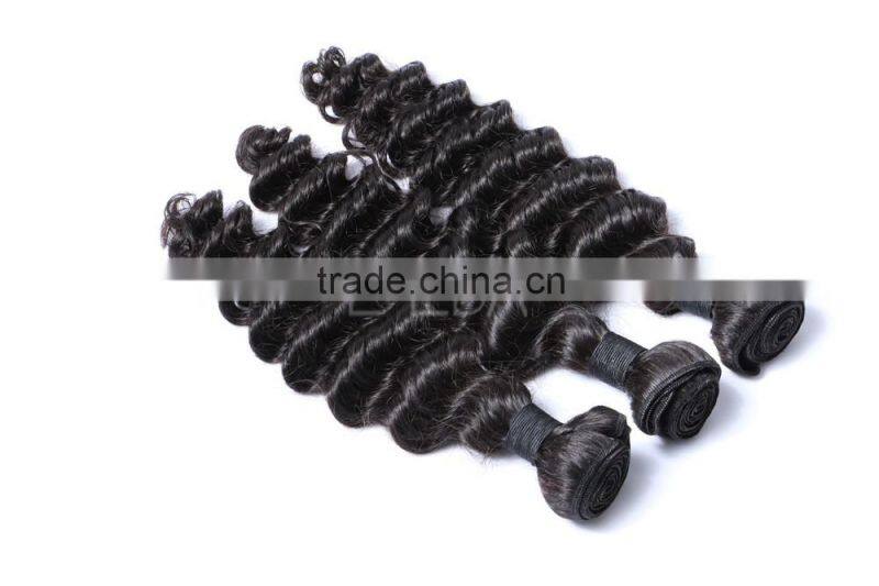 Extension natrual hair indian human Indian water wave hair