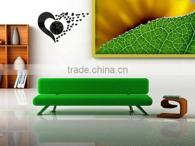 2015 new style DIY butterfly wall clock theme