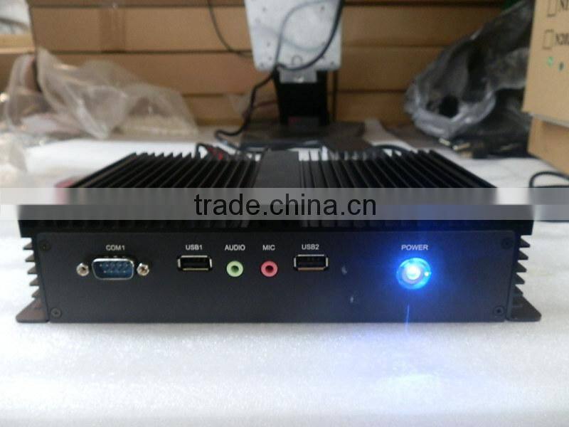 Detaik DBOX258 Fanless Mini PC / 6 COM + 4 USB2.0 + 1 VGA / Dual LAN Ports