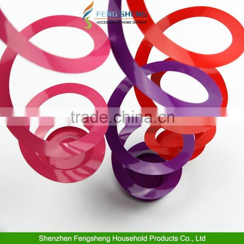 Coloured Hanging Swirls Party Decorations Multi Birthday Wedding Baby Shower