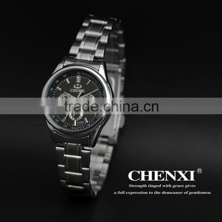 2015 Fashion Curren watches sport stainless steel waterproof Japan quartz Movt 018AM&LS