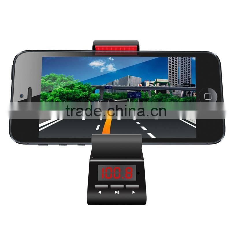 High Quality Car Holder With Charging Plus BT Handsfree And External Speaker
