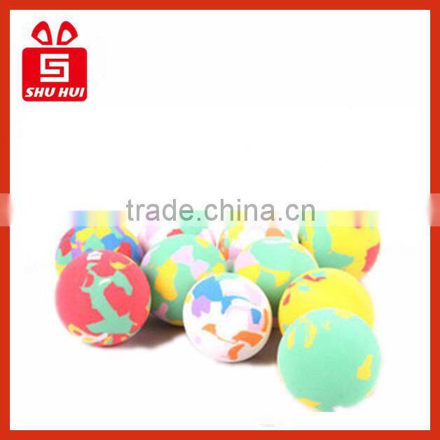 Eco eva foam baseball ball/kids playing racket EVA ball