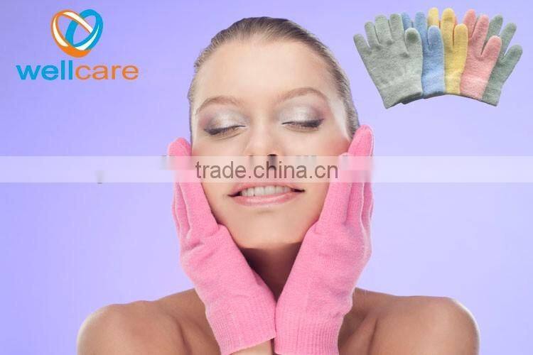 Moisturizing spa gel gloves healing dry skin