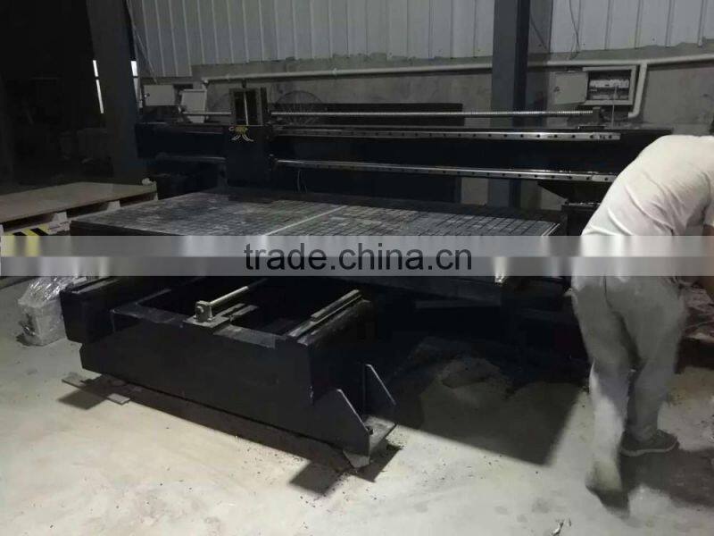 Jinan Missile high accuracy cut 3d channel letters cnc router machine for outdoor ad