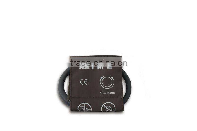 NIBP Cuff Reusable Blood Pressure NIBP cuff , Single tuble (Nylon Cuff and TPU Bladder)