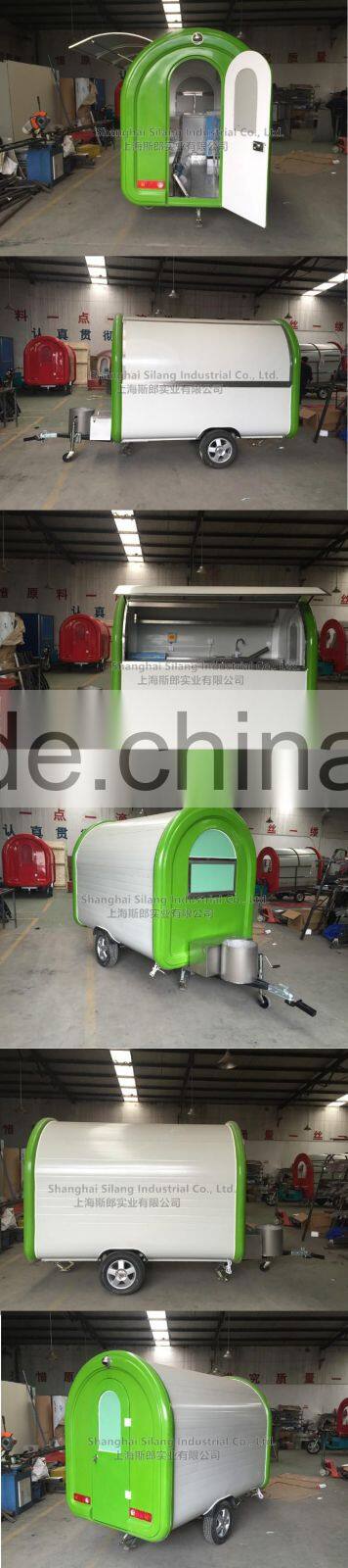 Mobile green Fast Food Cart For Sales,Food Van/Street Food Vending Cart For Sales,Hot Dog Cart/mobile food cart design