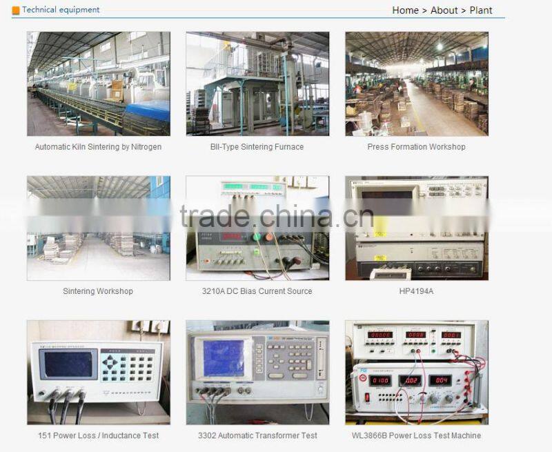 EFD20 high frequency transformer ferrite core PC40/EFD21 magnetic core