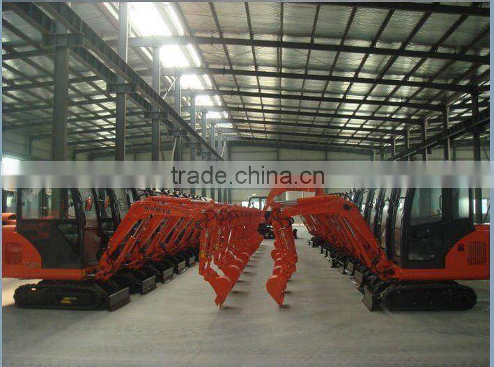 0.8ton mini hydraulic crawler excavator with Japan Yanmar engine,hammer,bucket,ROPS,rubber tracks,CE