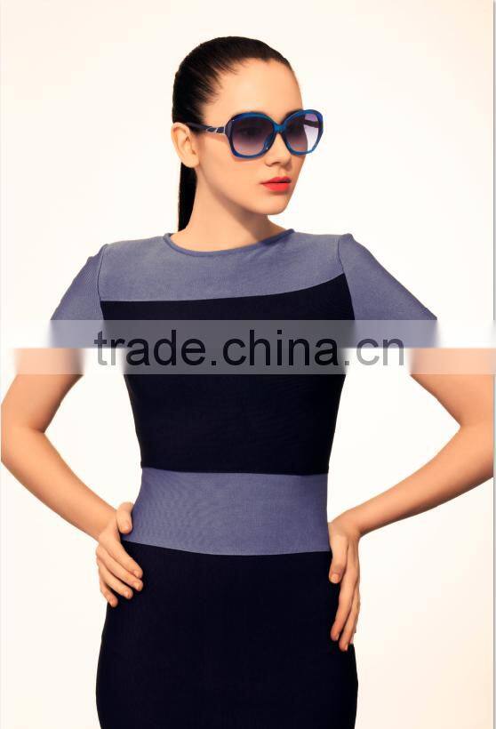 popular in USA metal chain fashion women sunglasses