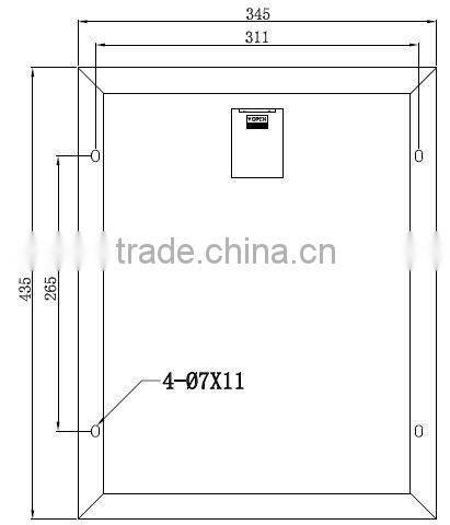 20W Poly Solar panel