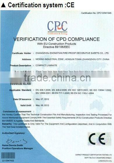 HPL/COMPACT BOARD/TOILET CUBICLE/WASHROOM/LAB.TABLE TOP