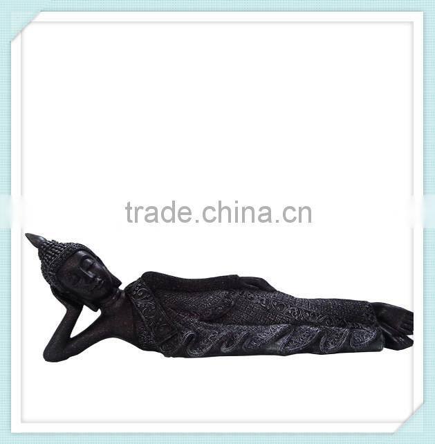 resin lying buddha statue