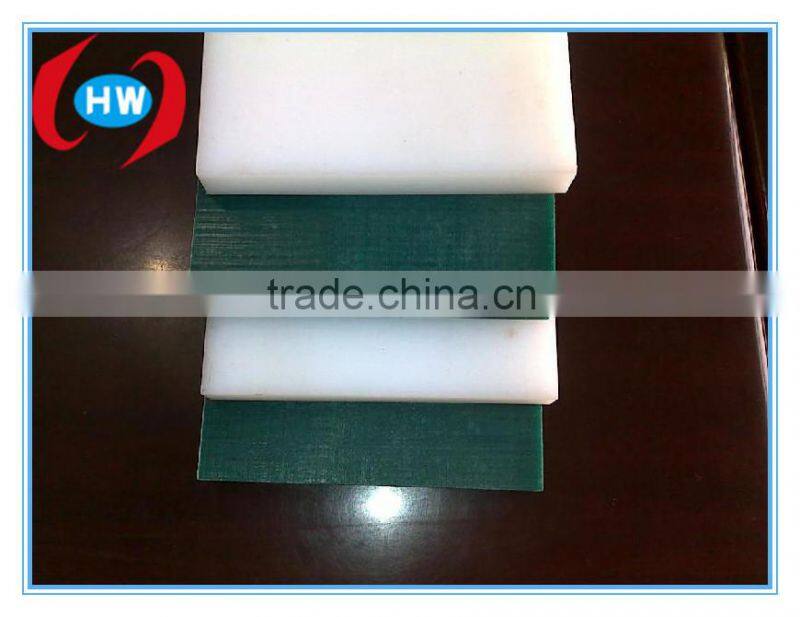 Low coefficient of friction PE 100/ Recycled Plastic Quality Products/ red HDPE sheet