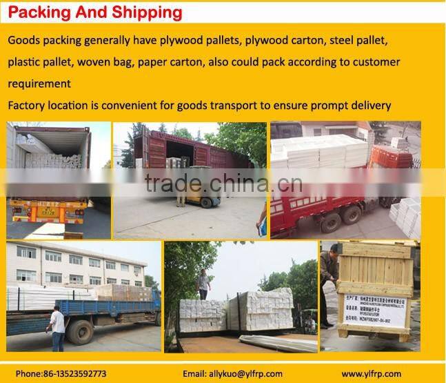 anti-corrosion FRP fiberglass support beam for poultry building flooring