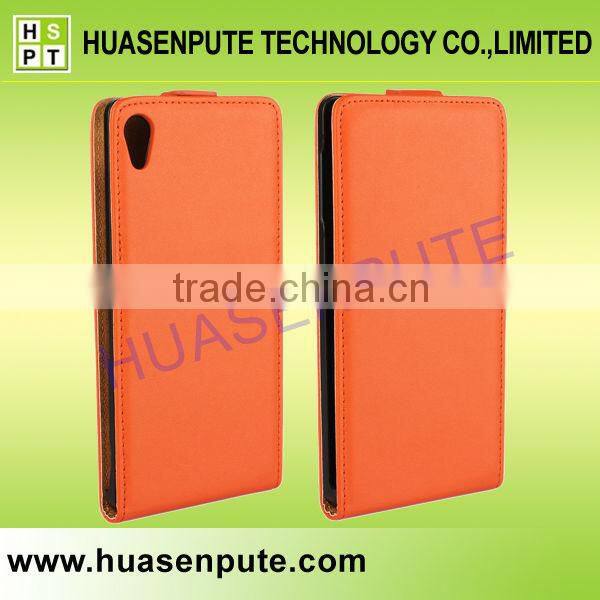 Vertical Flip Leather Case for Sony Xperia Z4, Business Style Leather Case for Sony Xperia Z4