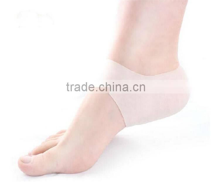 Silicone foot care Moisturizing Gel Heel Socks Cracked Foot Skin Care Protector Protect the skin against peeling and cracking